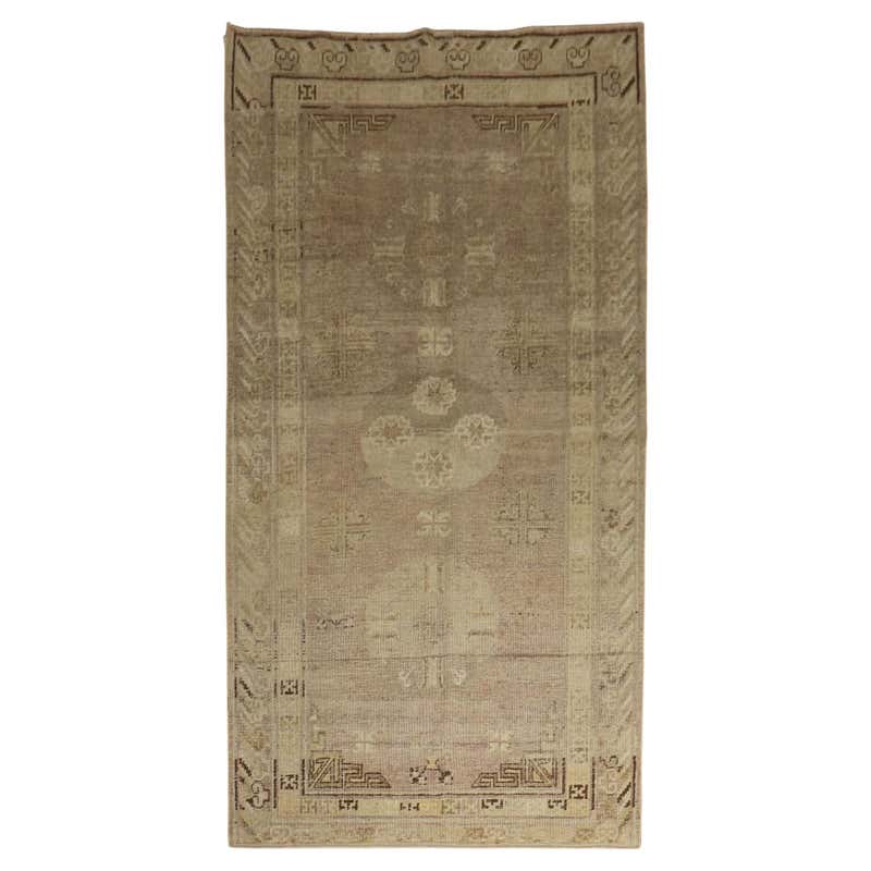 Late 19th Century Khotan Rug For Sale at 1stDibs