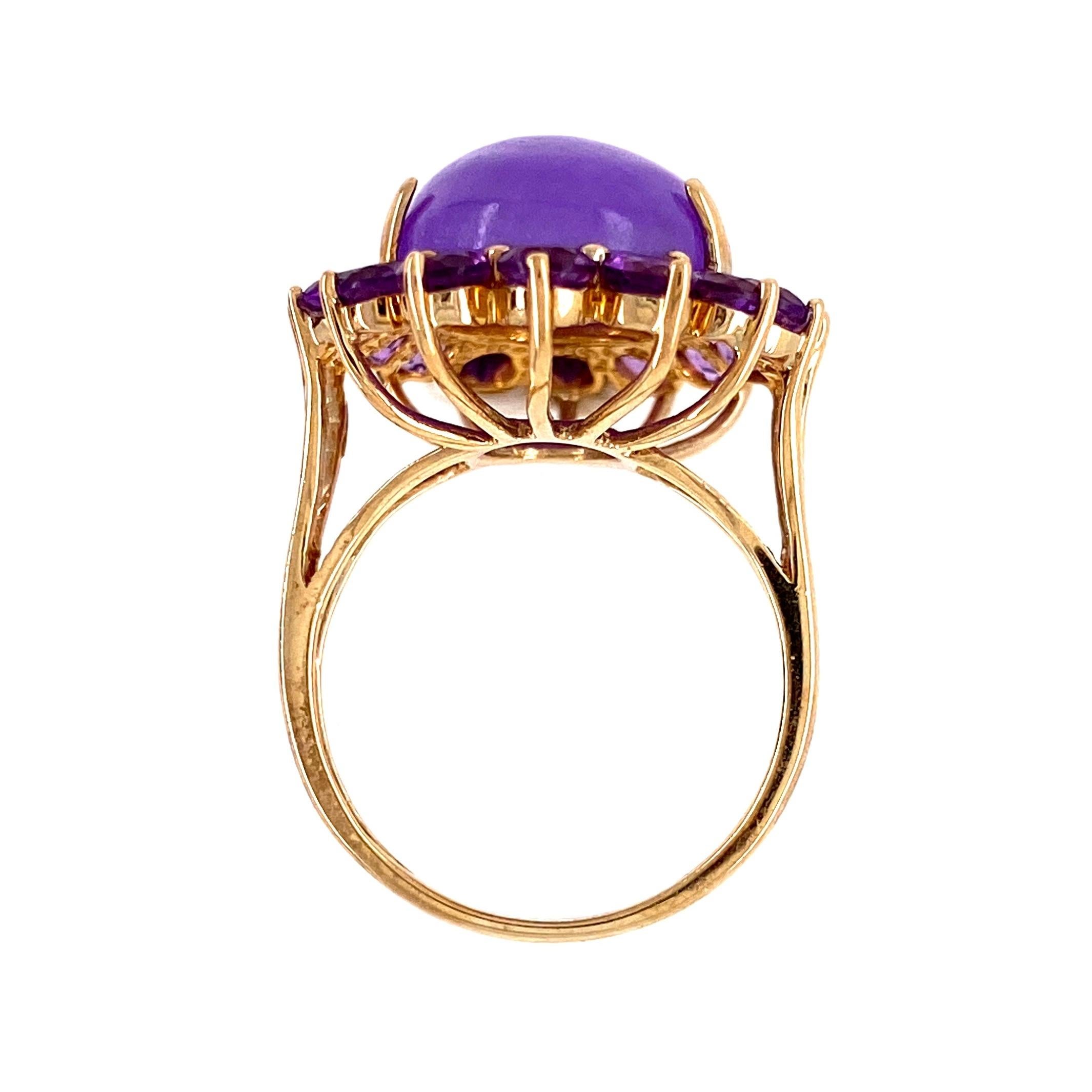 purple jade ring