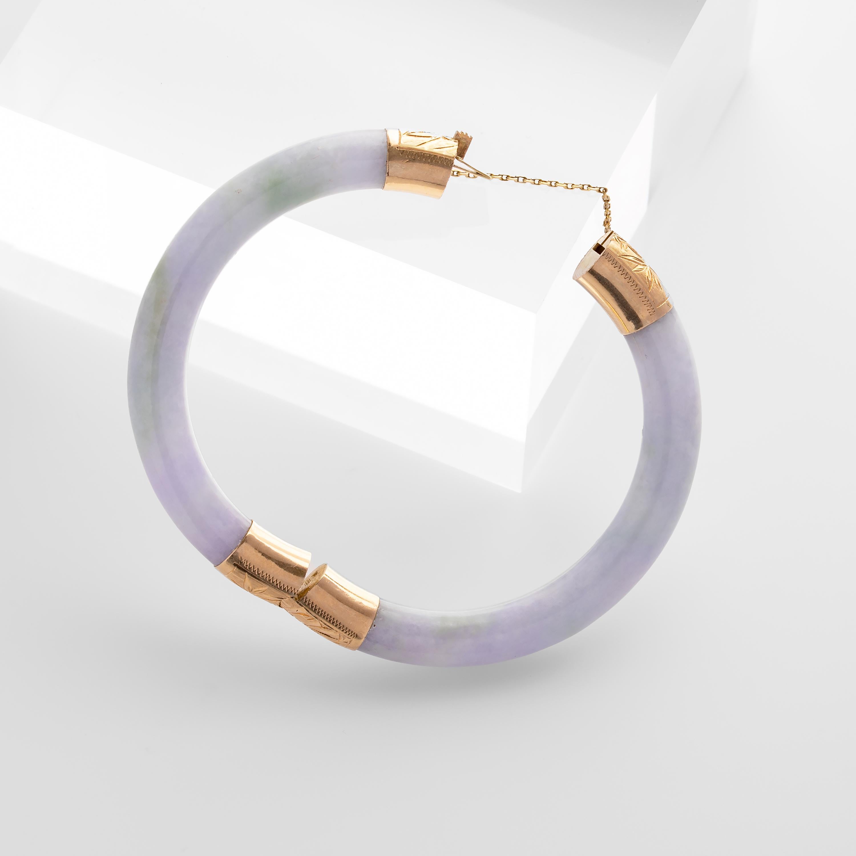 untreated jade bangle