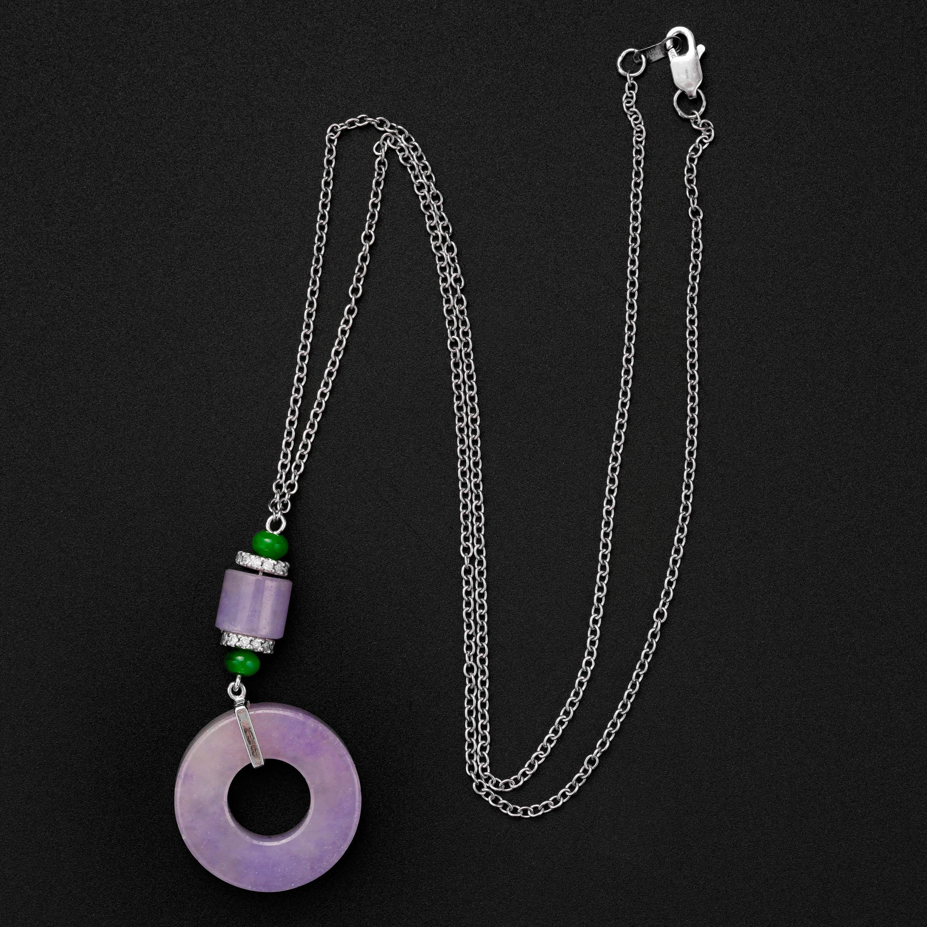 purple jade jewelry