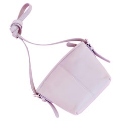 Borsa a tracolla in pelle lavanda di Coach, anni '90
