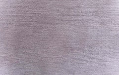 "Lavender" Modern Solid Dark Gray Hand-Knotted Wool Rug by Doris Leslie Blau