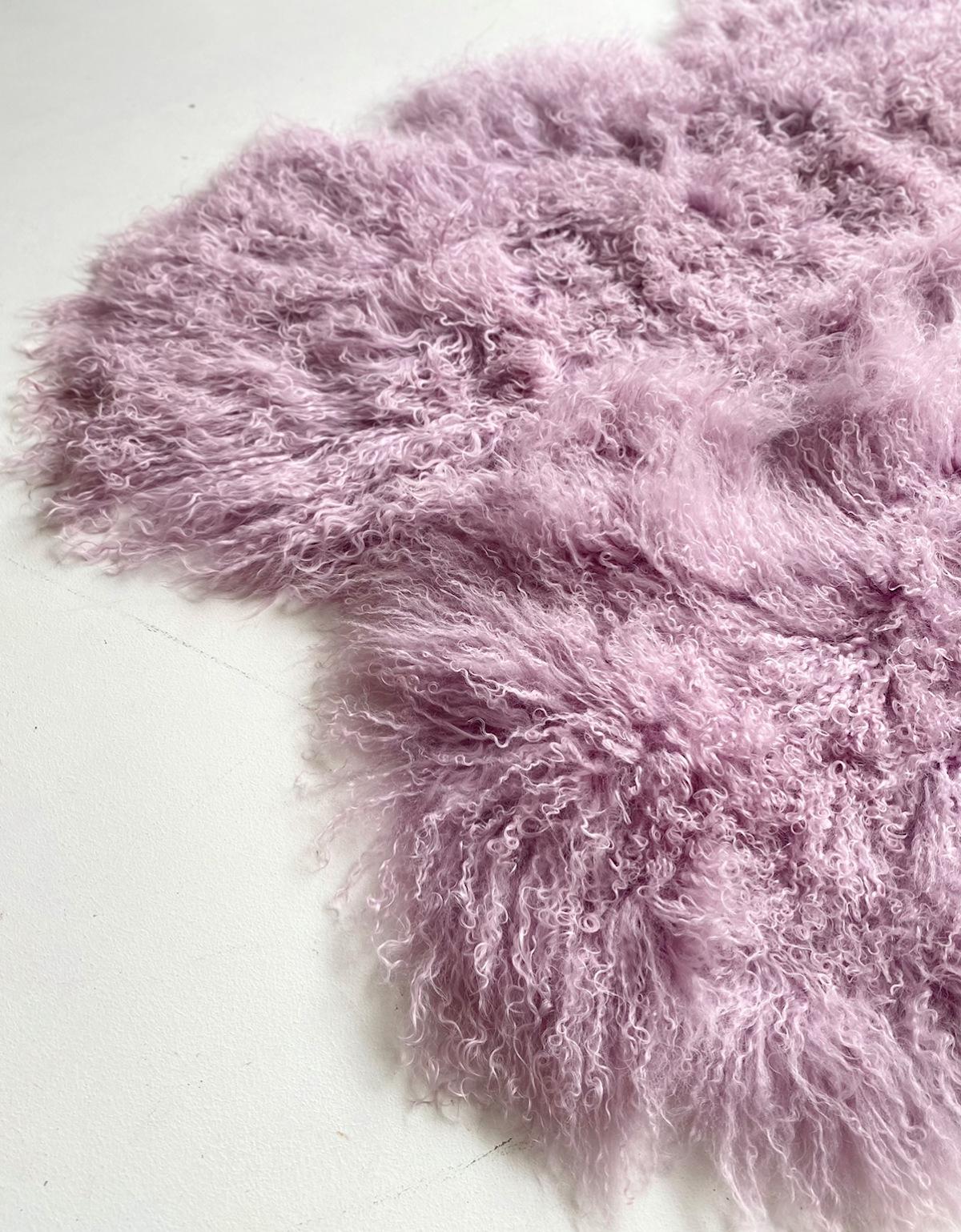 Collect beautiful memories with this enchanting and irresistible, purple nursery rug. Merged with superior softness and stylish design, the floor rug features an expression of luxurious natural living. 

This pure wool floor rug is exclusive to 1st