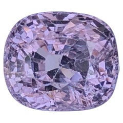 Lavender Pink Natural Spinel 2.92 Carat Cushion Cut Loose Gemstone for Ring