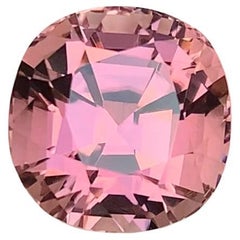 Lavender Pink Natural Tourmaline Ring, Pendant Loose Gemstone 7.85Ct Cushion Cut