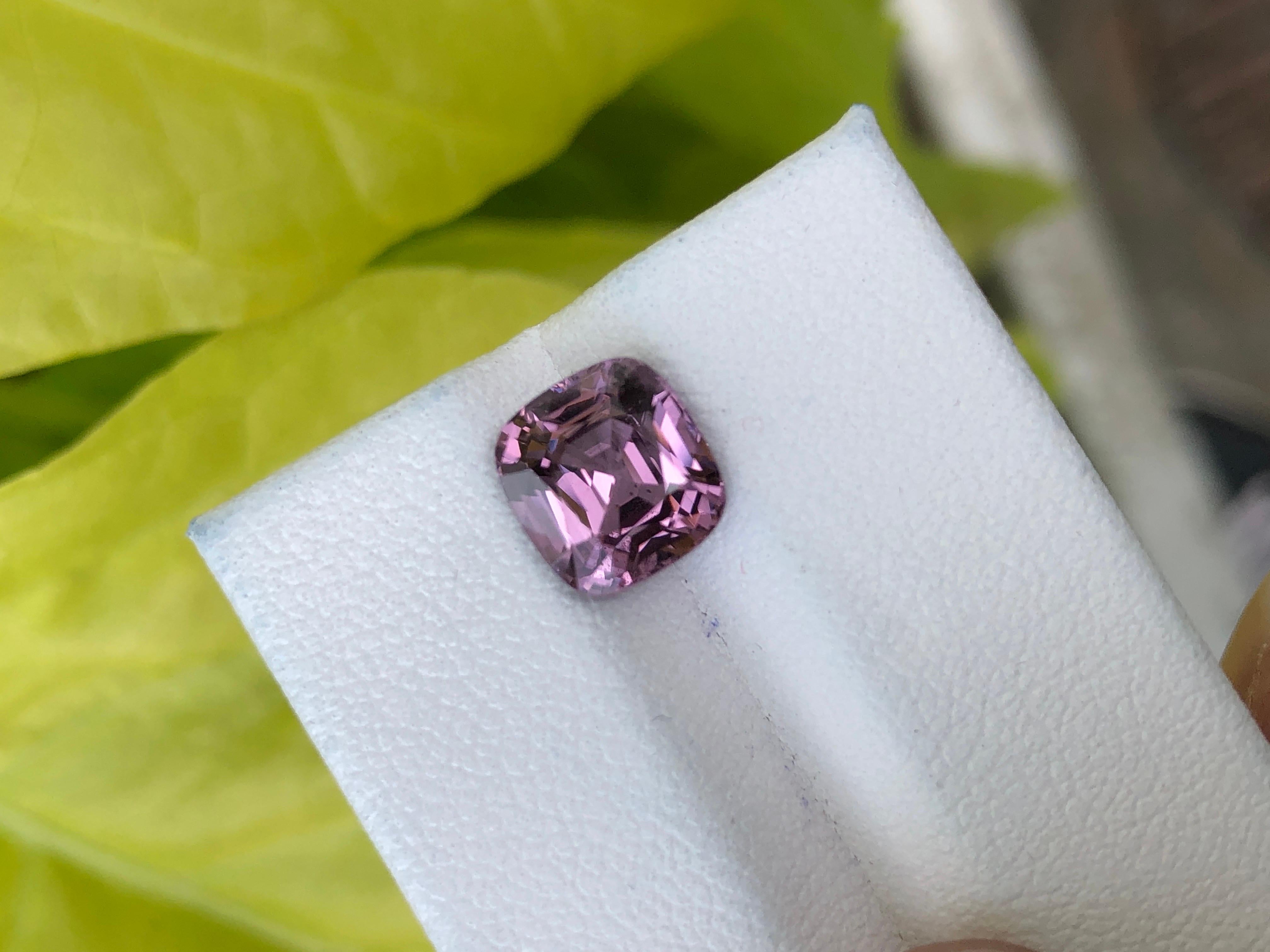 Introducing the mesmerizing Lavender Spinel 2.99 ct : A gemstone masterpiece blending ethereal beauty and serene elegance. Captivating hues dance with grace, adorning your world with enchanting charm.
—————————————
Stone💎:Spinel 
Color💈: Lavender