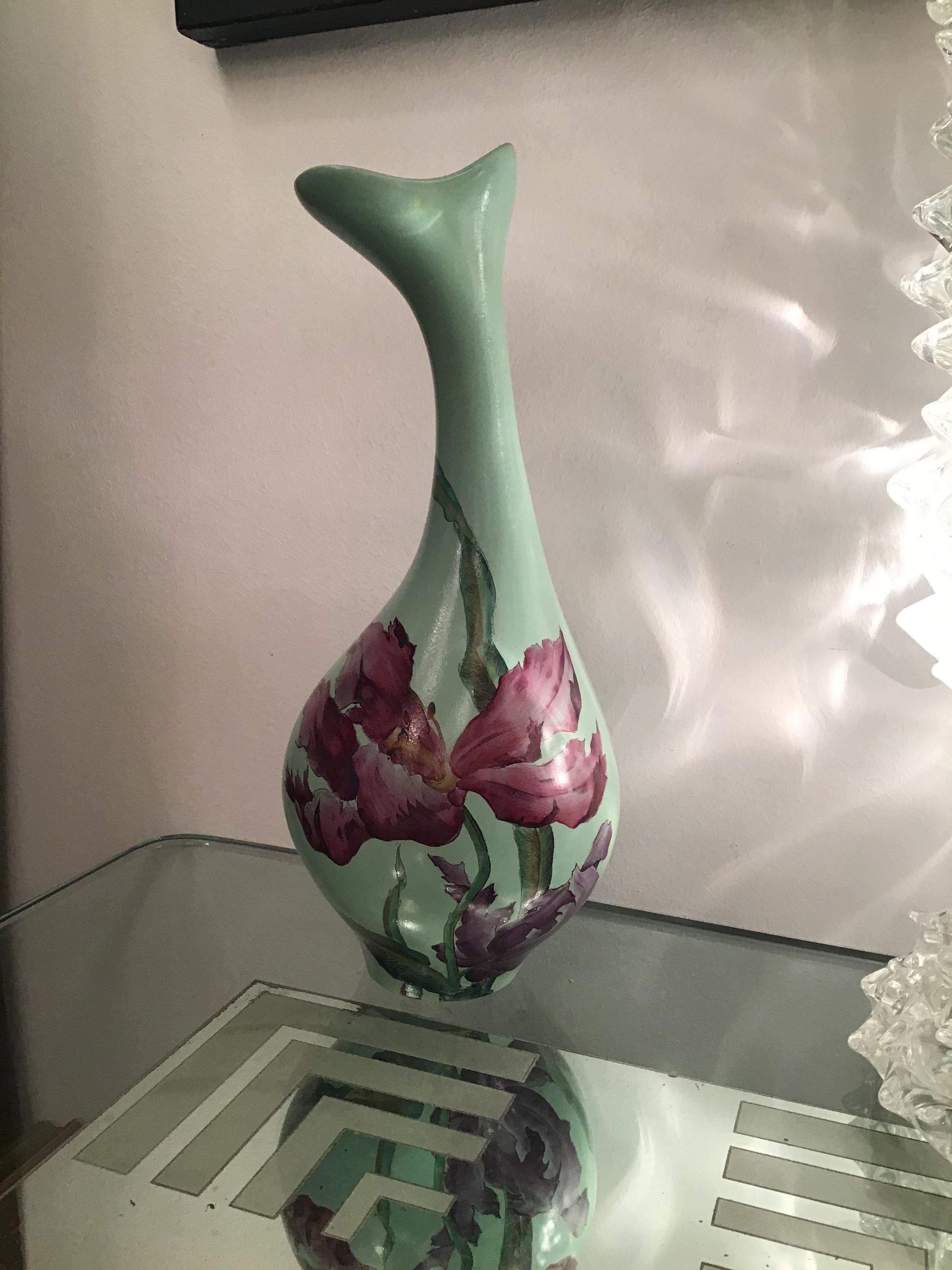 Lavenia Vase Ceramic, 1950, Italy  For Sale 5