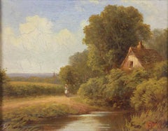 Mediterranean Landscape by LaVera Ann Pohl (1901-1981)