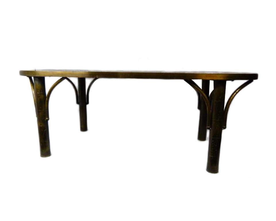 Metal LaVerne Chan Coffee Table For Sale