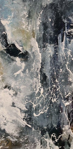 Ice Cave, Painting, Acrylic on Canvas