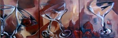 Vino de fresa, Pintura, Óleo sobre lienzo