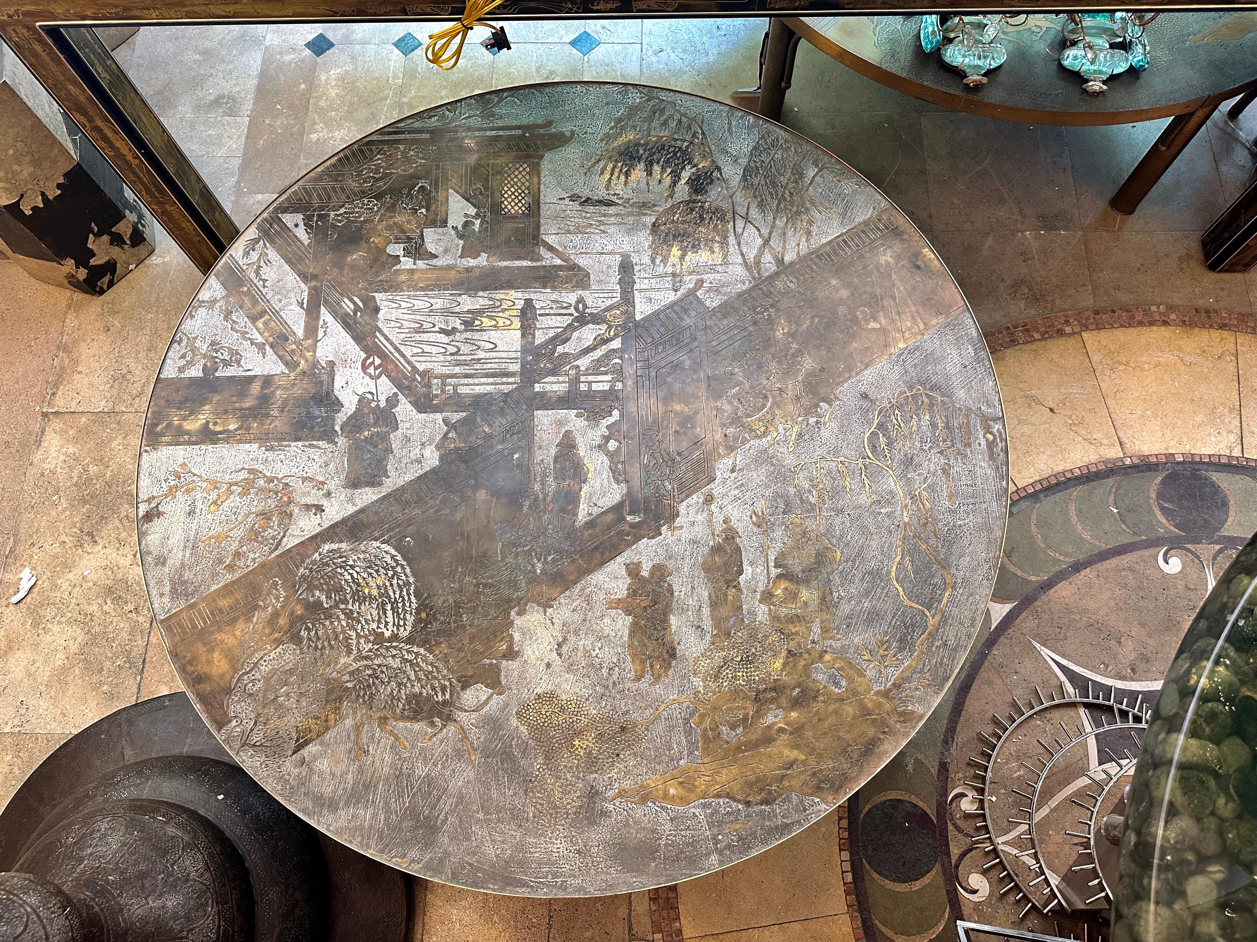 Bronze Table basse LaVerne en vente