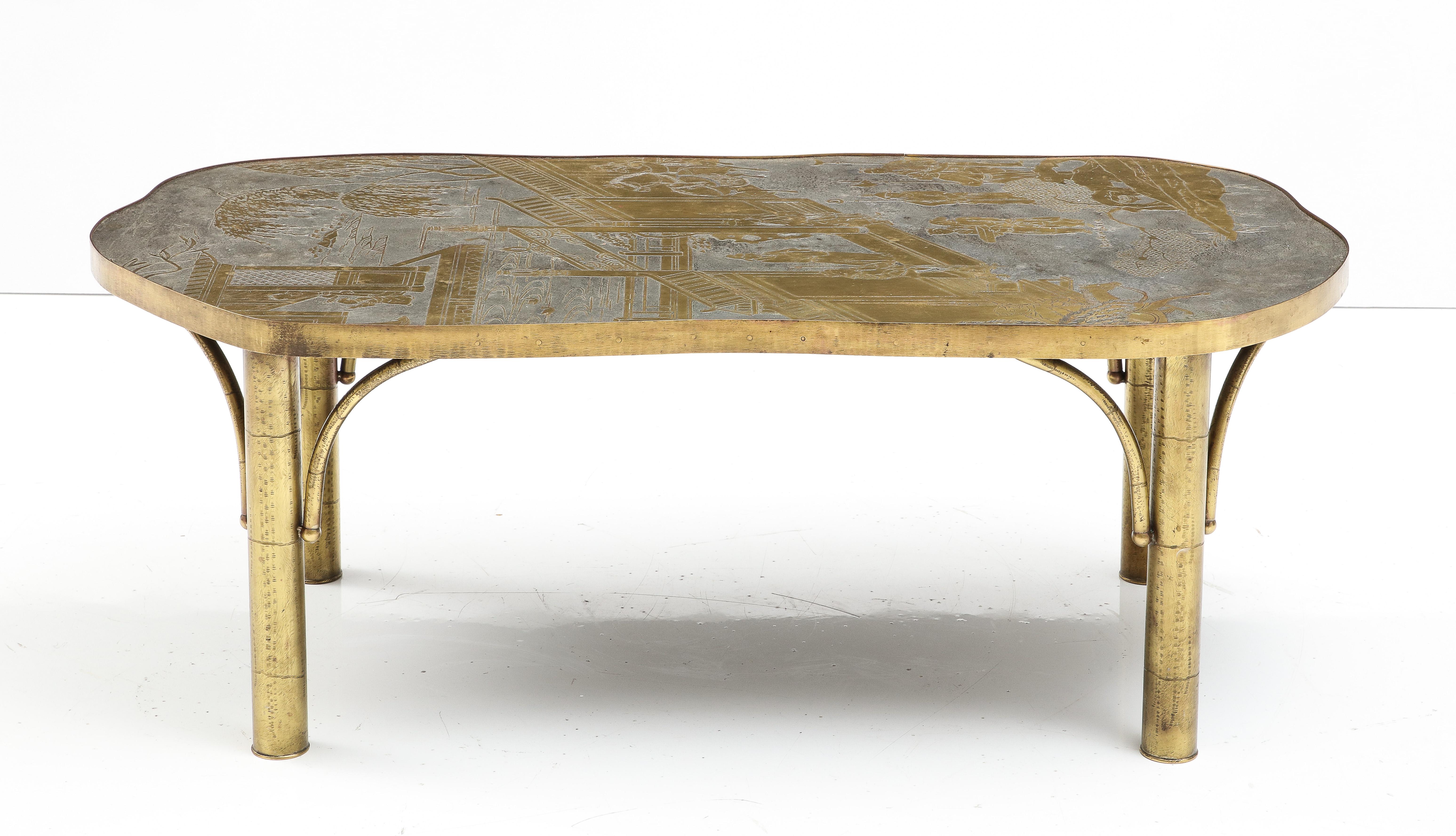 Philip and Kelvin LaVerne Chan Coffee Table, USA, 1960s In Good Condition In New York, NY