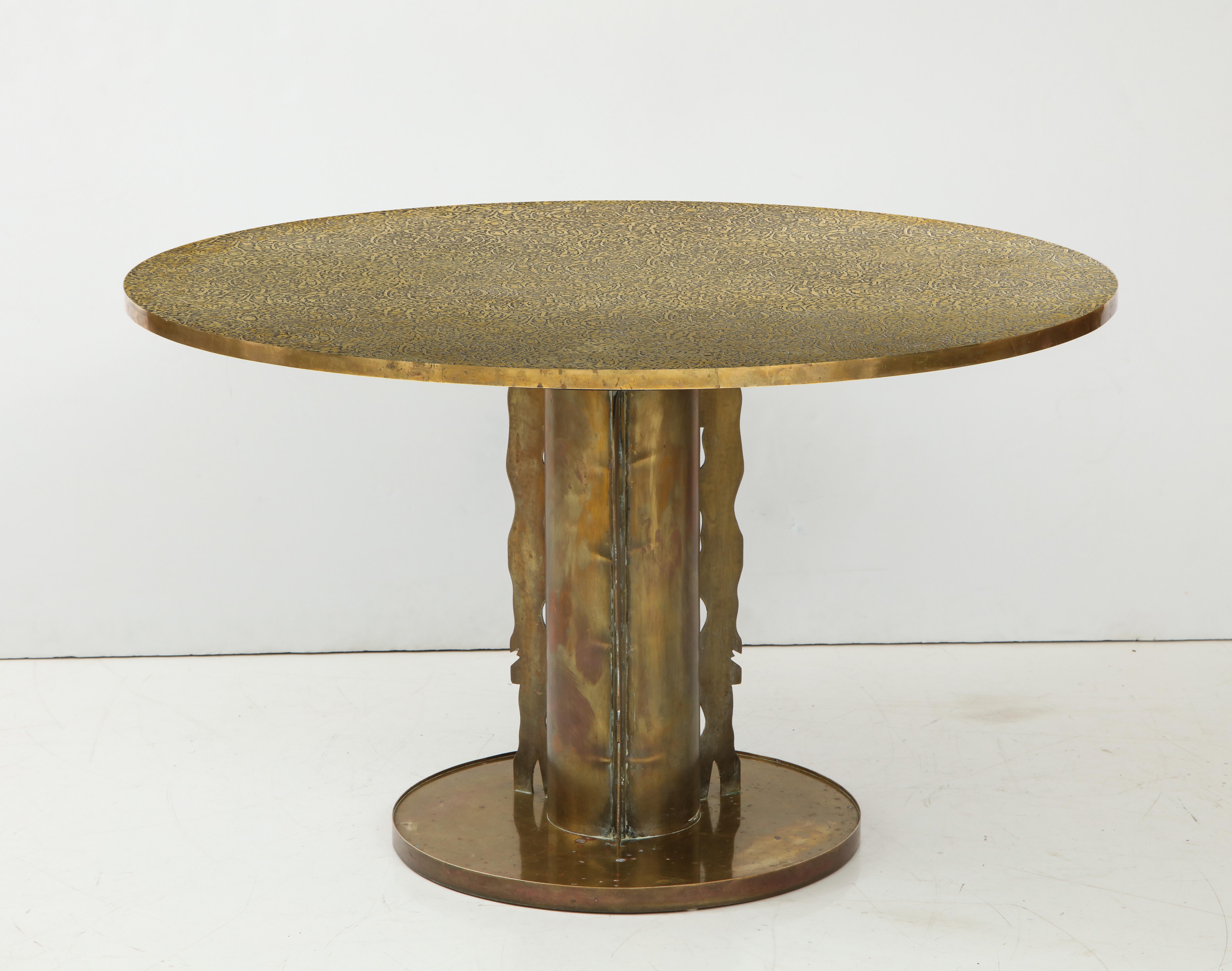 American Large  Etruscan Laverne Table
