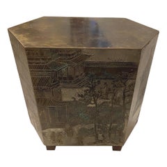 LaVerne Hexagonal Side Table