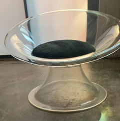 Laverne International Buttercup Lucite Lounge Chair, Invisible Group, 1959