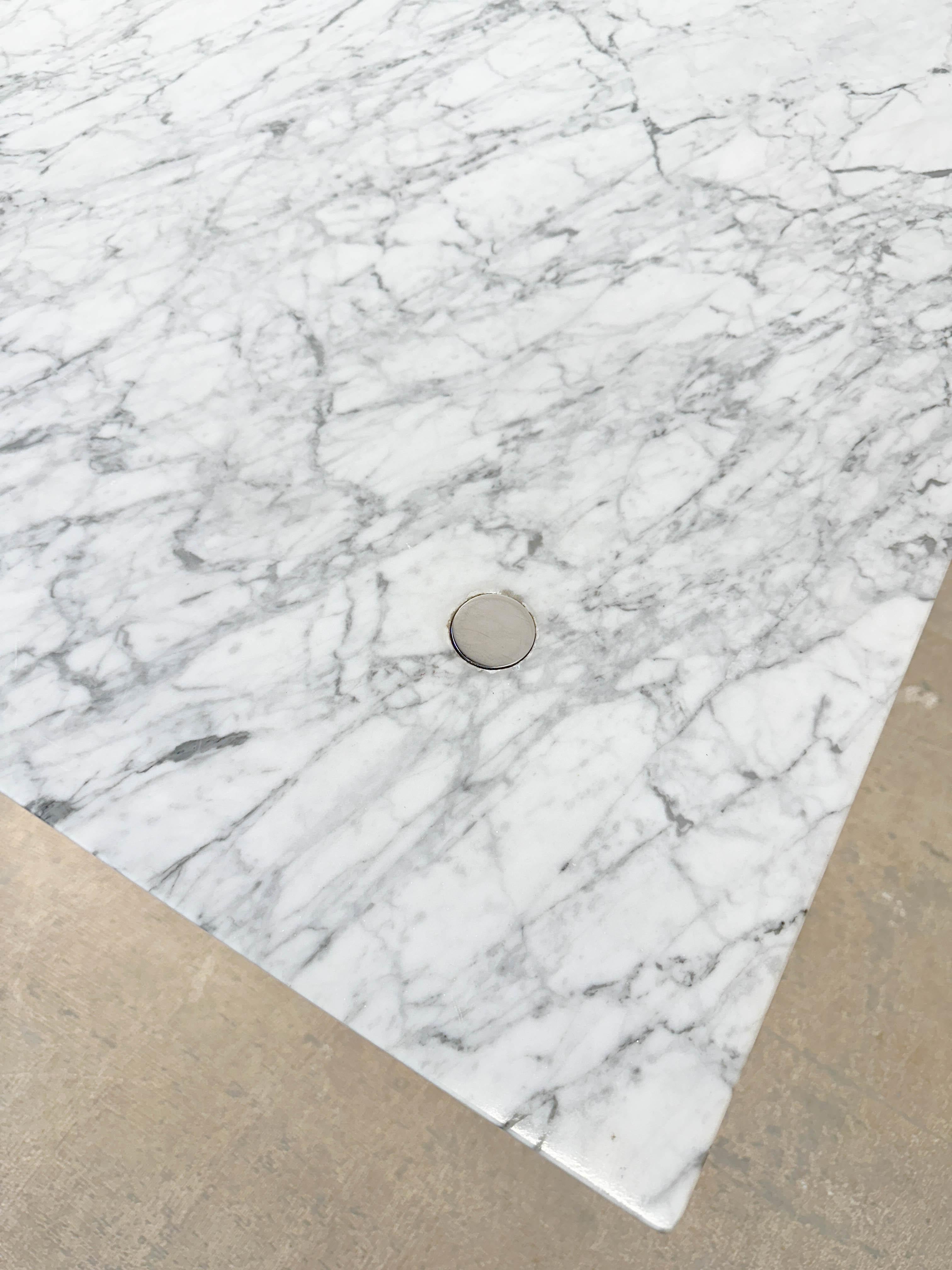 Mesa de comedor de mármol Laverne de William Katavolos, Ross Littell & Douglas Kelly siglo XX en venta