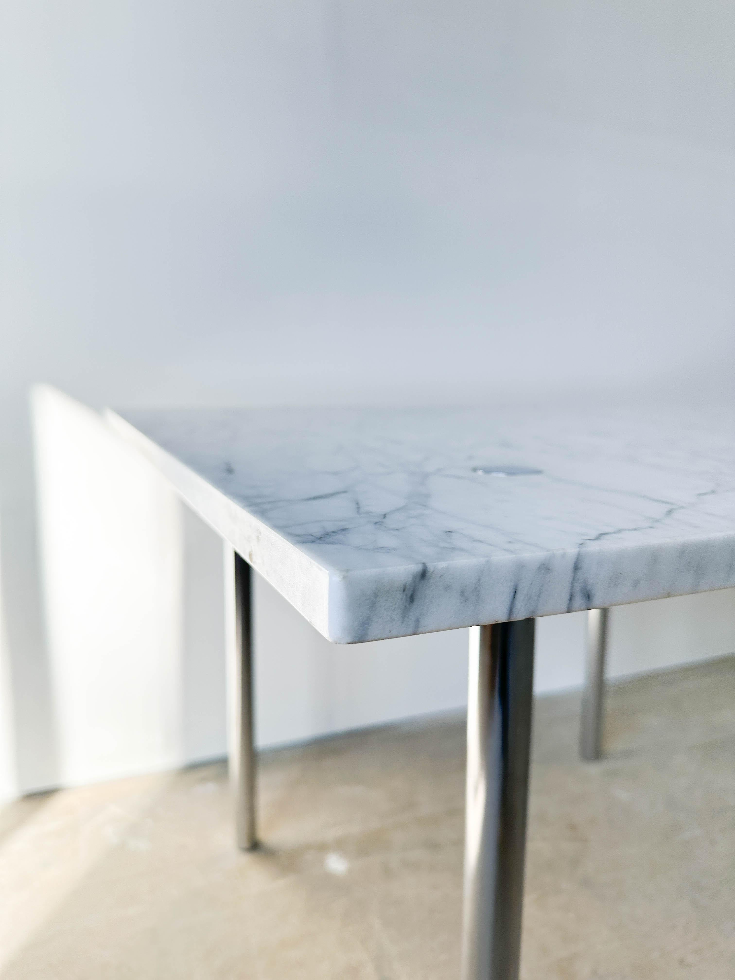 Mesa de comedor de mármol Laverne de William Katavolos, Ross Littell & Douglas Kelly en venta 1