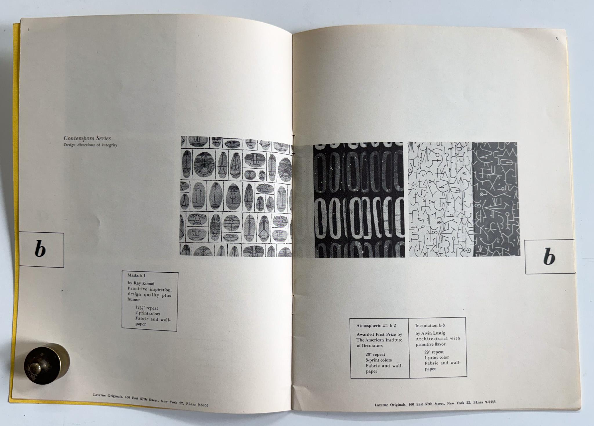 Mid-Century Modern Catalogue Laverne Originals (ABCDEF) en vente