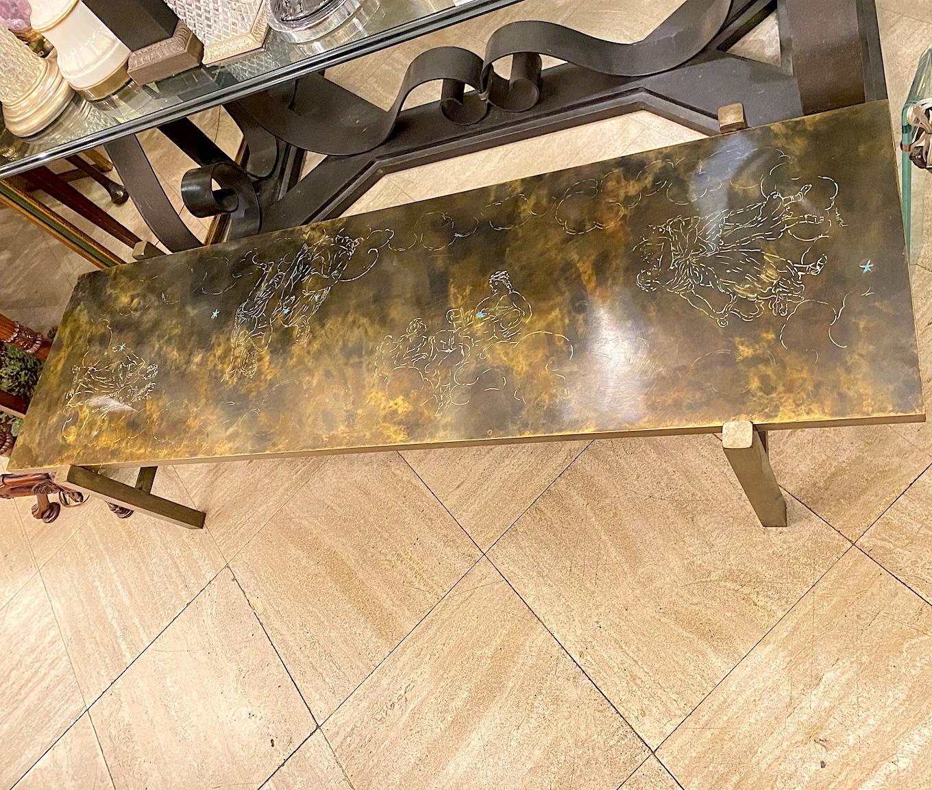 Table basse rectangulaire LaVerne en vente 5
