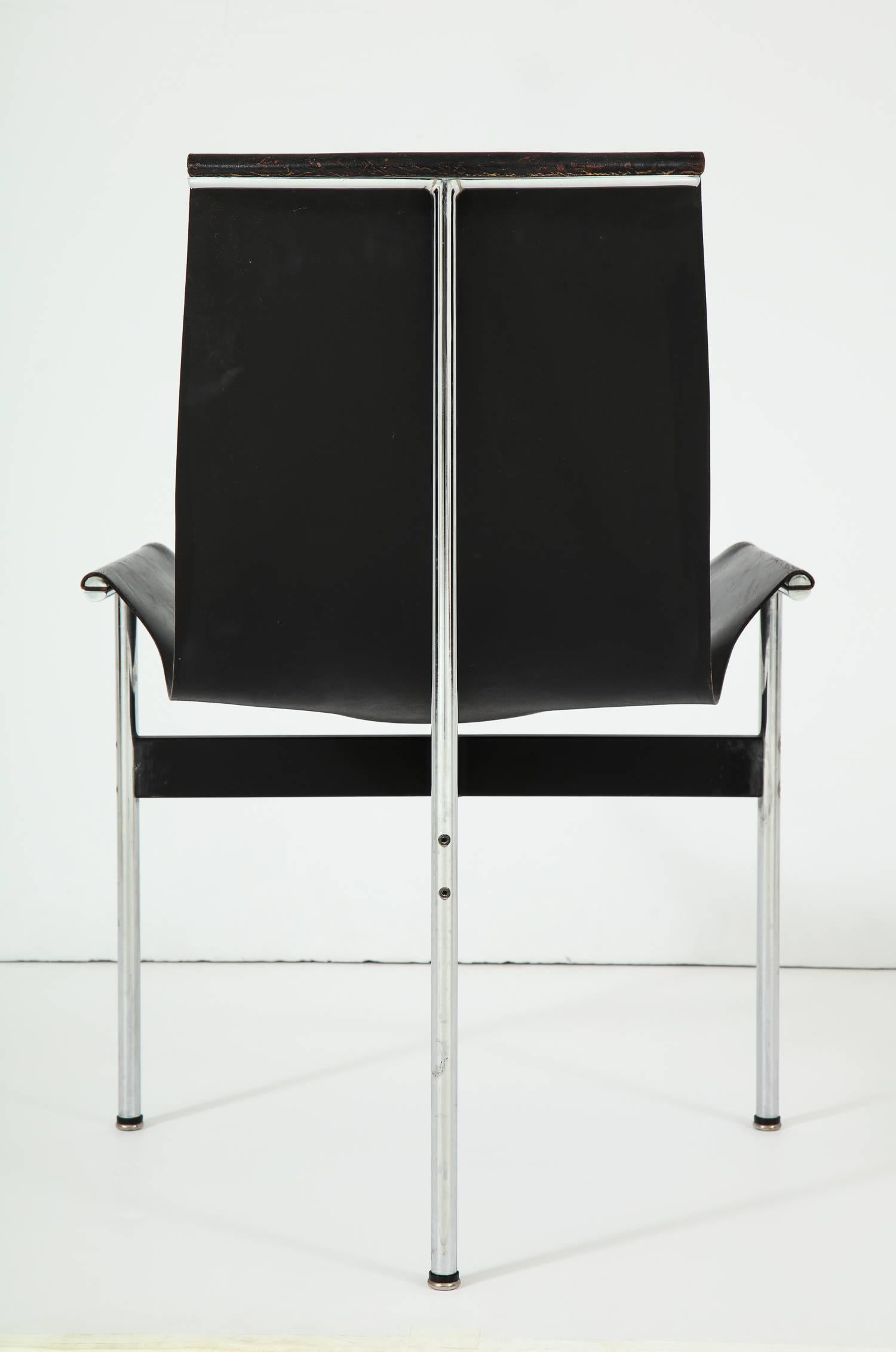 Émaillé Chaise en T Laverne de Katavolos, Littell et Kelley