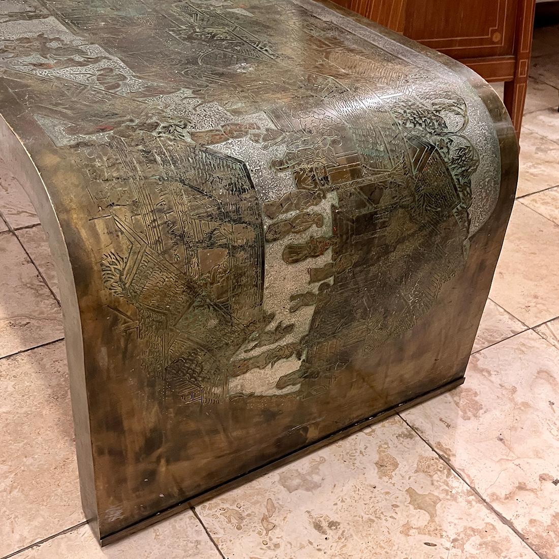 Laverne Waterfall Coffee Table For Sale 4