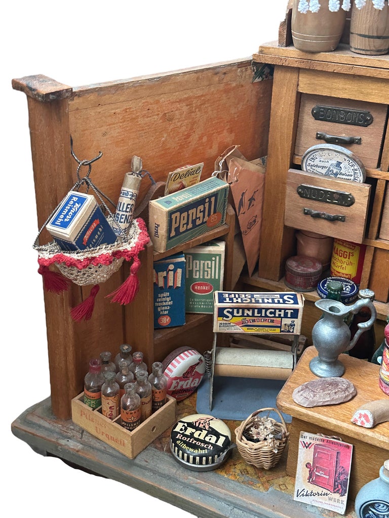 KAUF EIN! Cuisine épicerie Poupées Plastique 1970 Vintage Allemagne