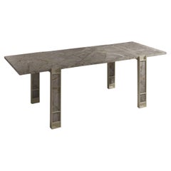LAVOISIER - Dining Italian Marble Table by Romagno Marmi