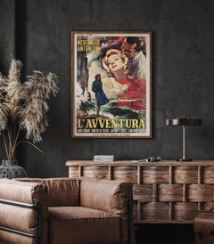 Poster del film L'Avventura 1960 French Moyenne, Carlantonio Longi