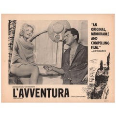 Retro "L'Avventura" 1960 U.S. Scene Card