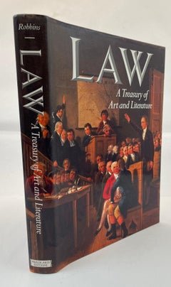 Law A Treasury of Art and Literature Hardcover Book by Sara Robbins
