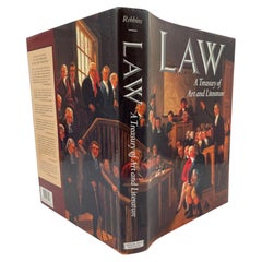 Law A Treasury of Art and Literature Hardcover Book by Sara Robbins