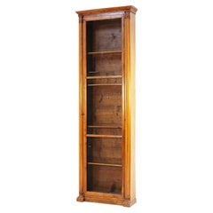 Law and Notary Offices Vintage Column Bookcase in Wood