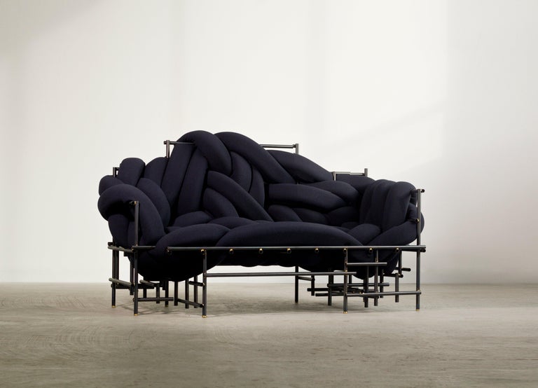 Lawless Sofa Noir, Evan Fay For Sale at 1stDibs