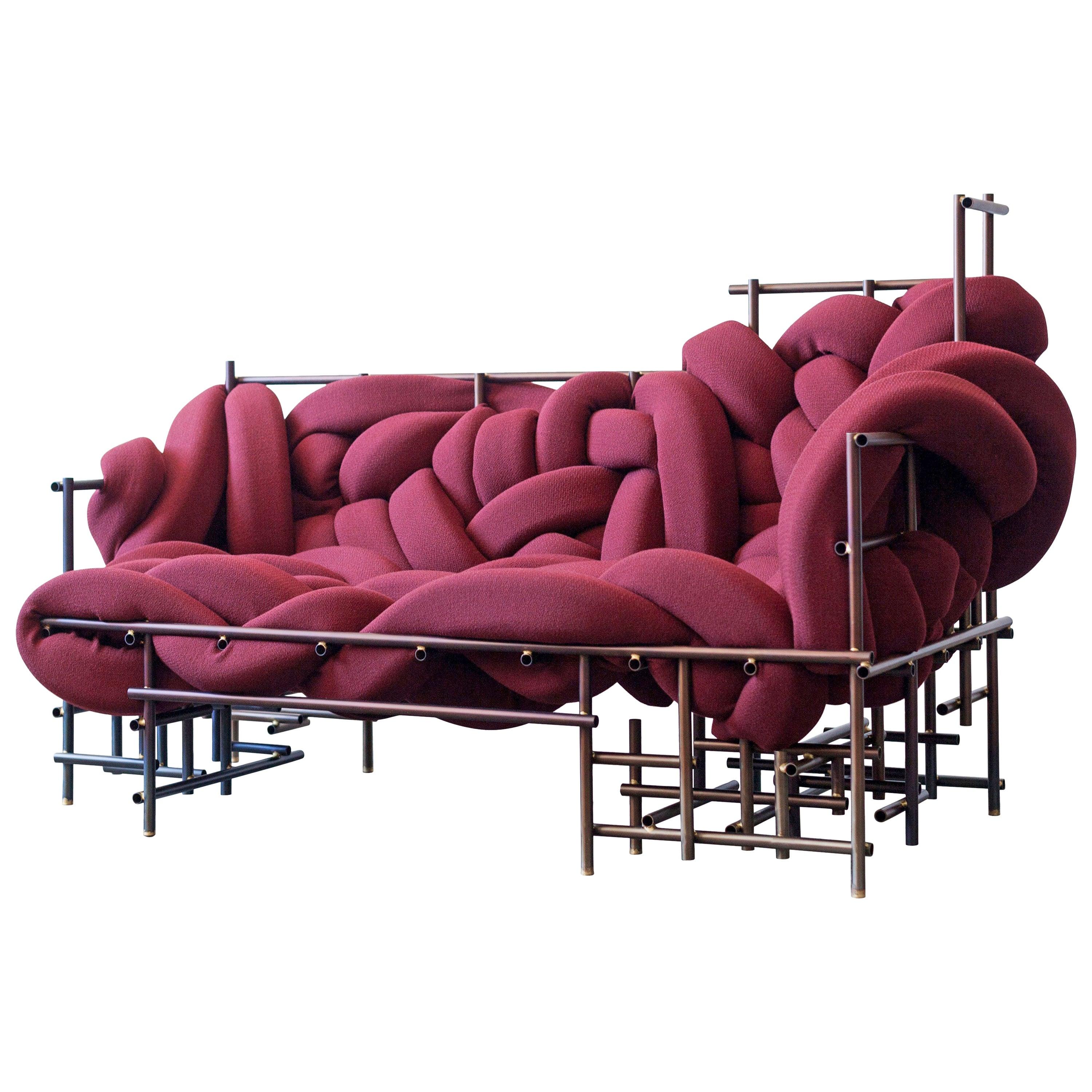 Organic Modern Lawless Sofa Noir, Evan Fay