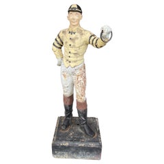 Lawn jockey by McKittrick Foundry, Union Beach NJ 20th century