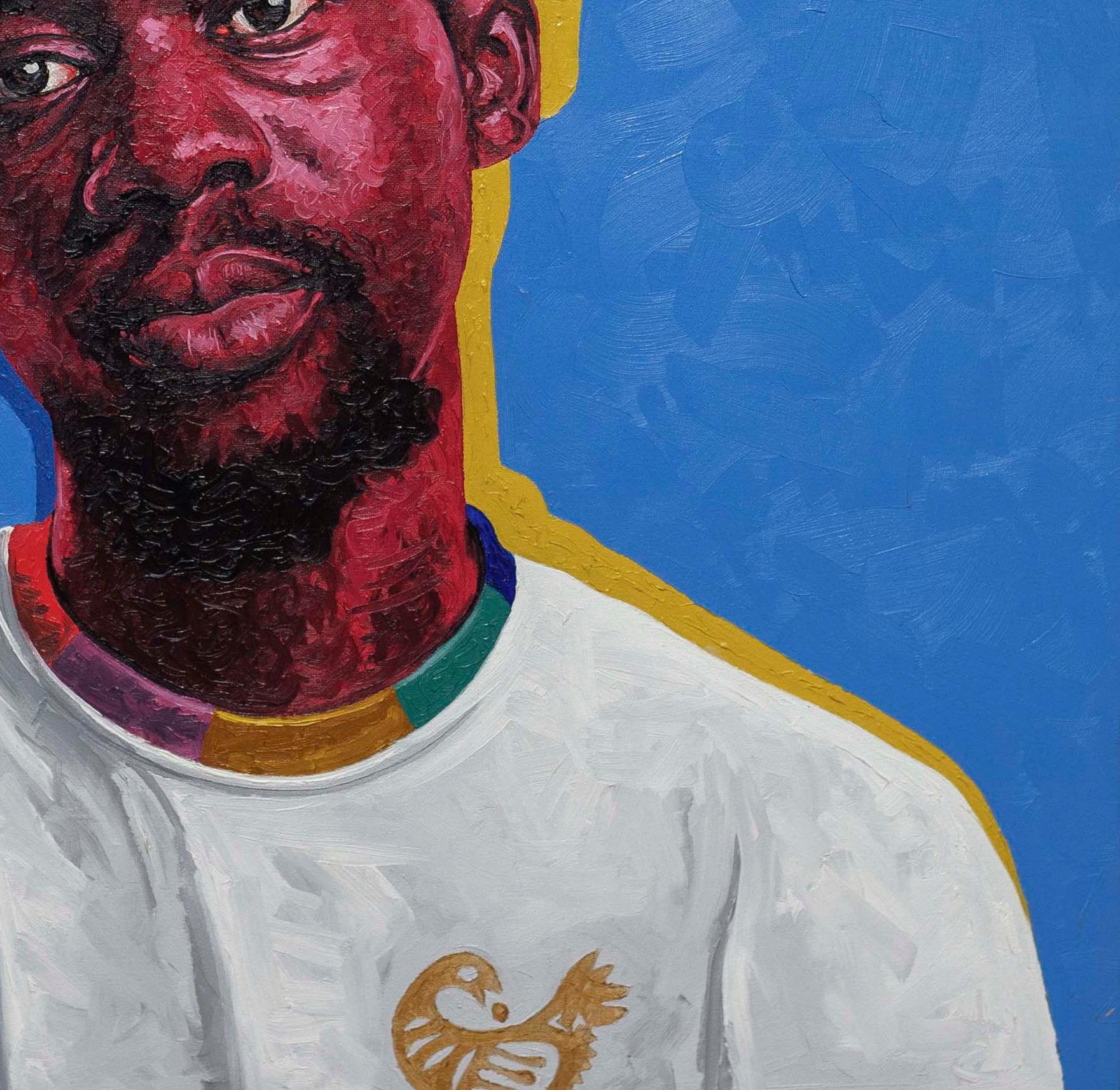 Sankofa - Siglo XXI, Contemporáneo, Retrato Figurativo, Hombre, Arte Moderno, Óleo en venta 1