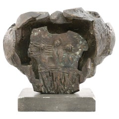 Lawrence Fane (1933-2008) Large Abstract Bronze Sculpture