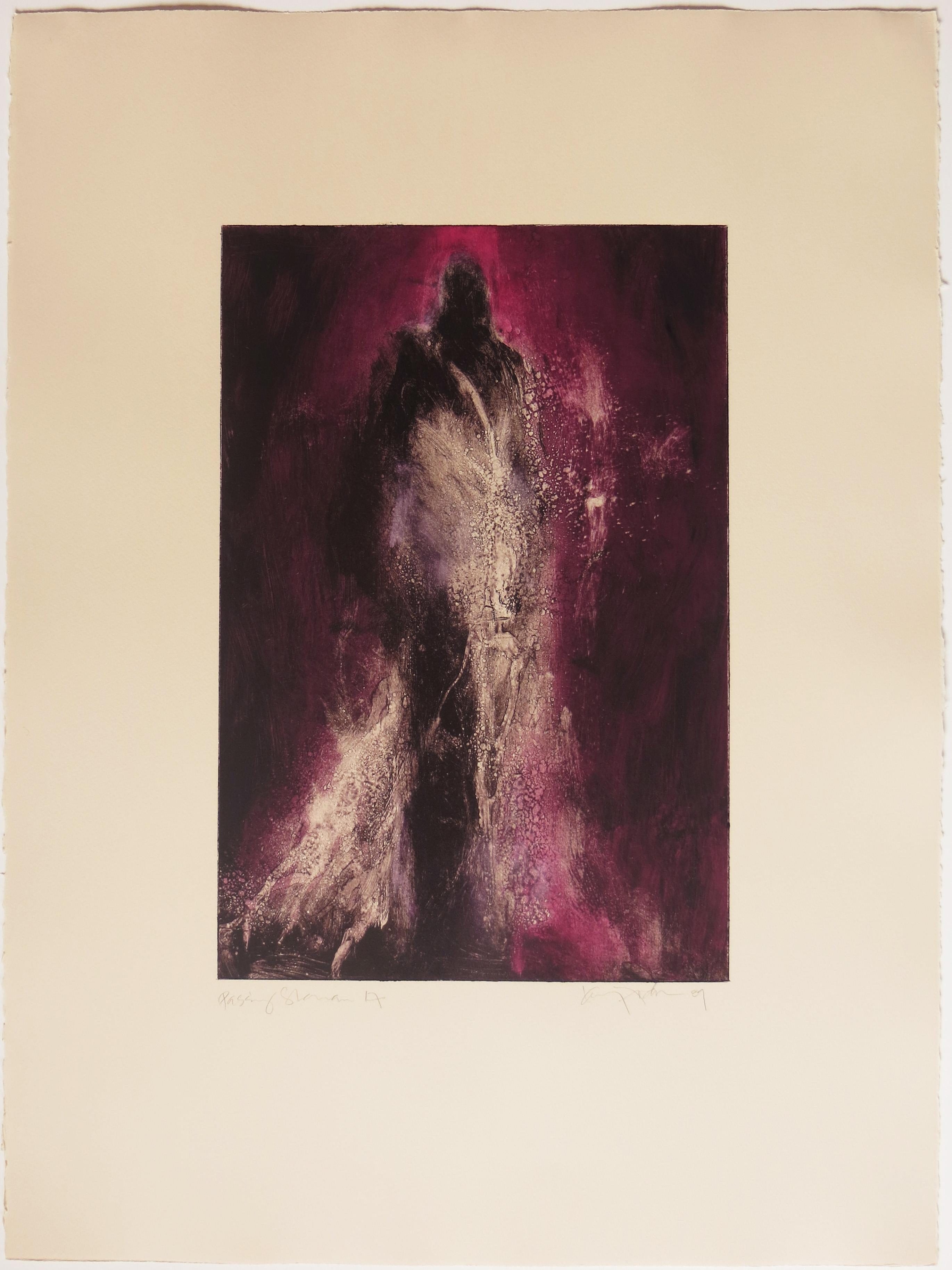 Passing Shaman 17 - Abstract Print by Lawrence Fodor
