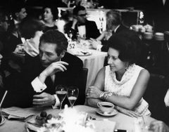 HRH Princess Margaret and Paul Newman