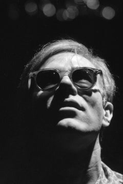 Lawrence Fried – Andy Warhol in der Fabrik,  Fotografie 1965, Nachdruck gedruckt