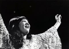 Lawrence Fried - Aretha Franklin performing, photographie 1962, imprimée d'après