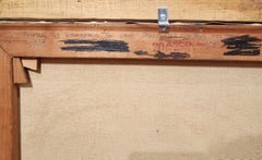 Mi Esposa Mirto en una Paleta con Pinceles, Art Decó, Tarjetas Rosscraft