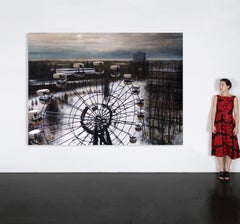 Russian Drone Painting No. 6 (Ferris Wheel at Pripyat, 2016)