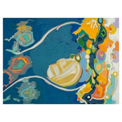 Lawrence Glickman "Gone Away" Acrylic on Canvas