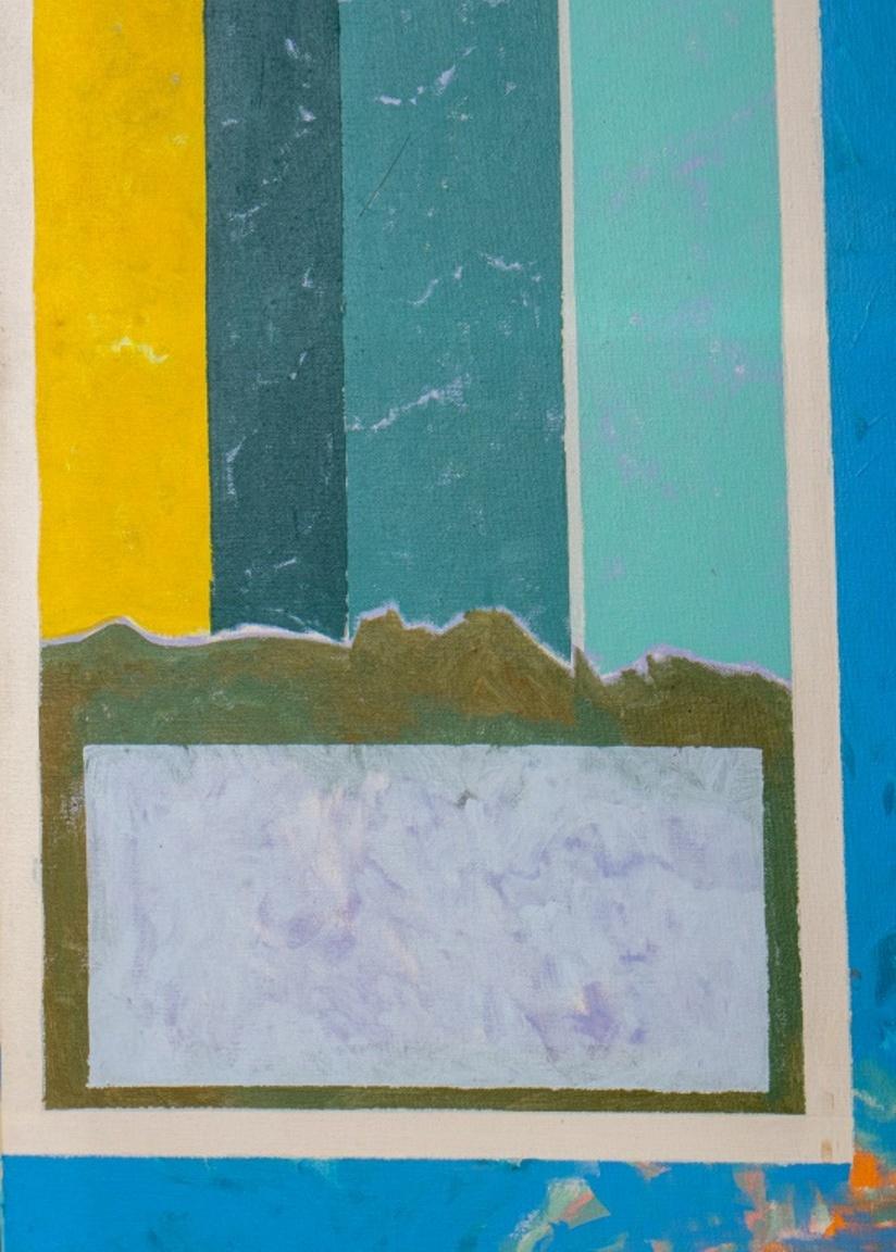 Lawrence Glickman: „The Window“, Acryl auf Leinwand (21. Jahrhundert und zeitgenössisch) im Angebot