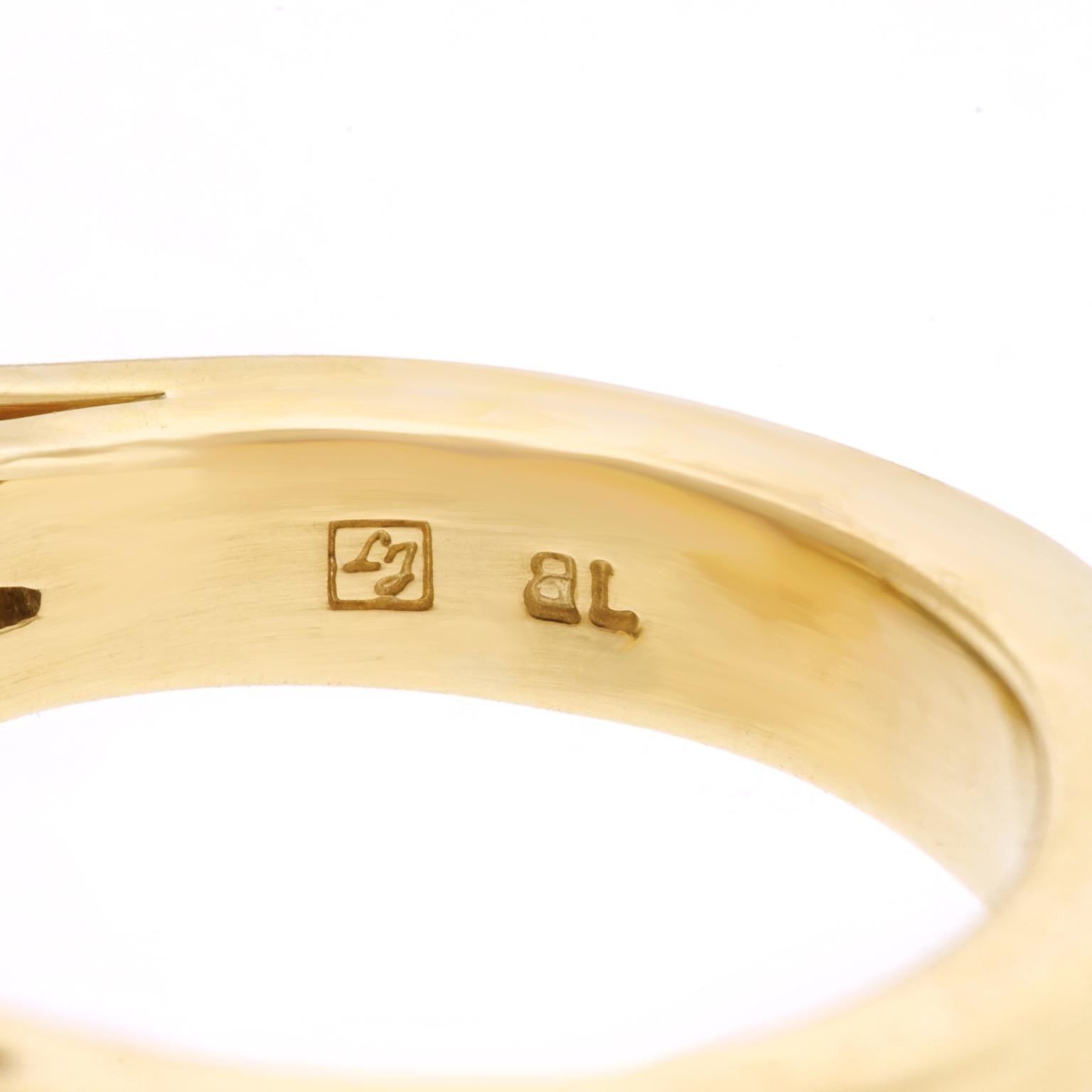 Women's or Men's Lawrence Jeffrey 28.3 Carat Tourmaline Ring in Gold
