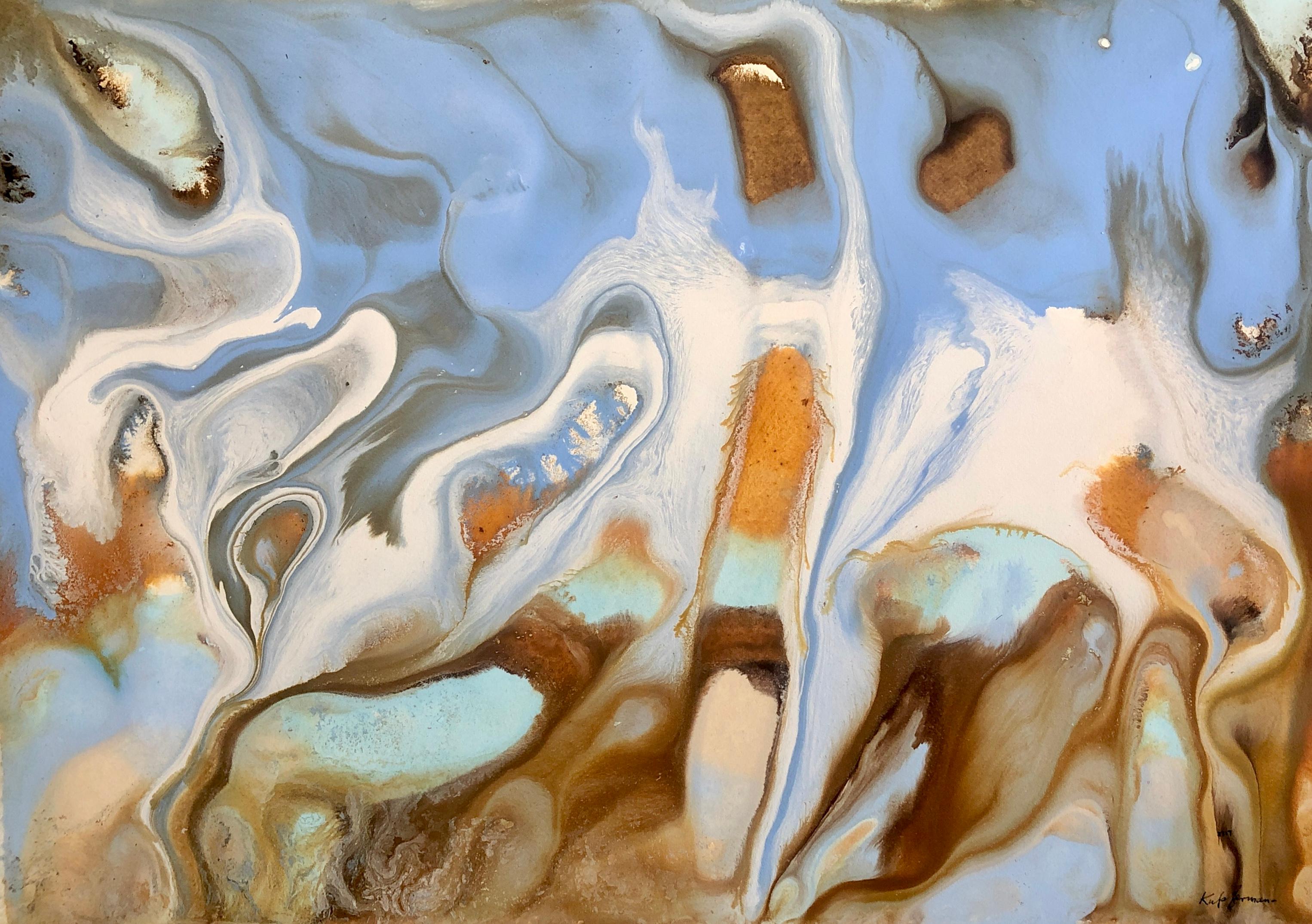 Lawrence Kupferman Abstract Painting - Pacific Tide Pool