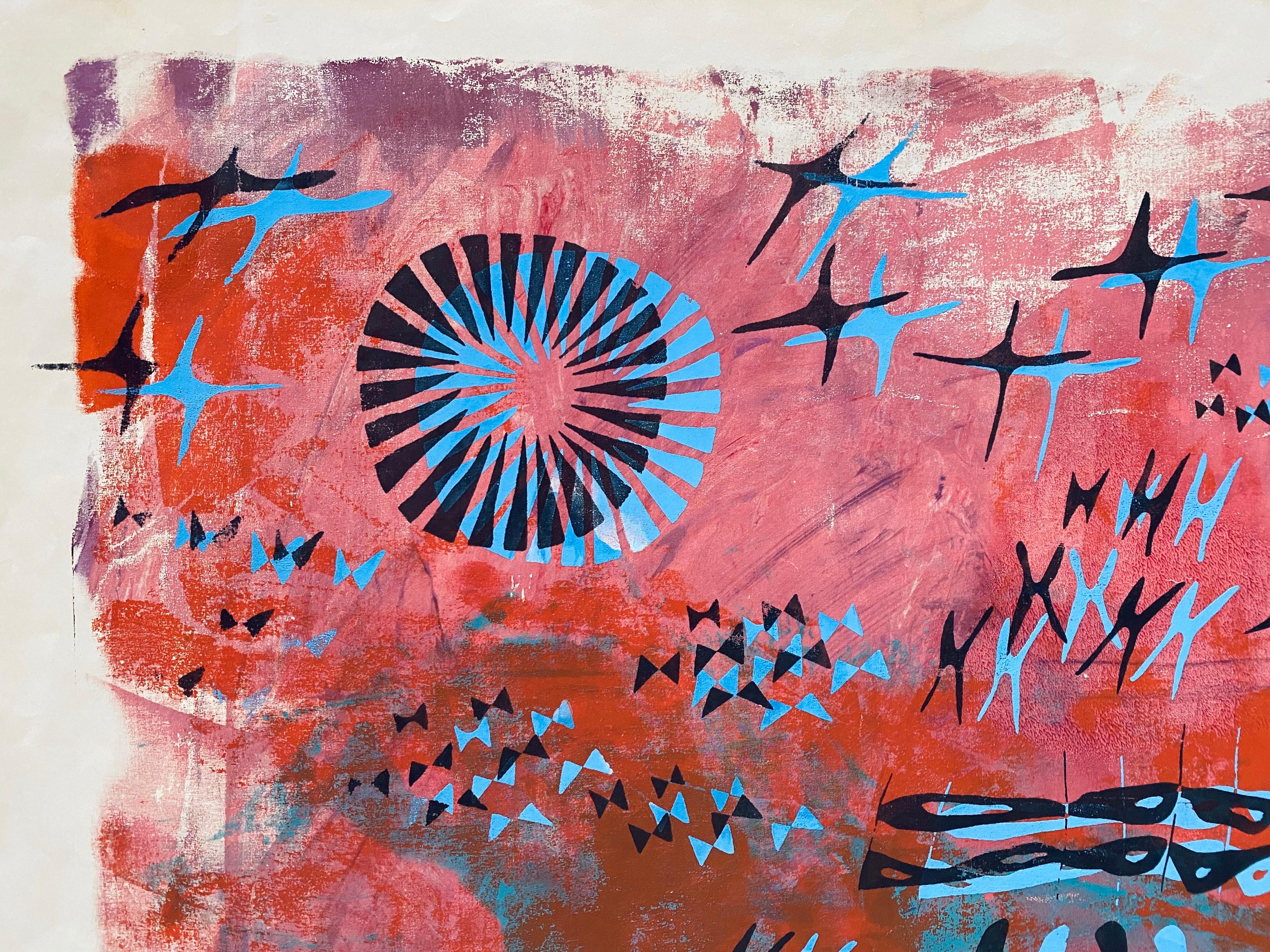 Black Sun - Modern Print by Lawrence Kupferman
