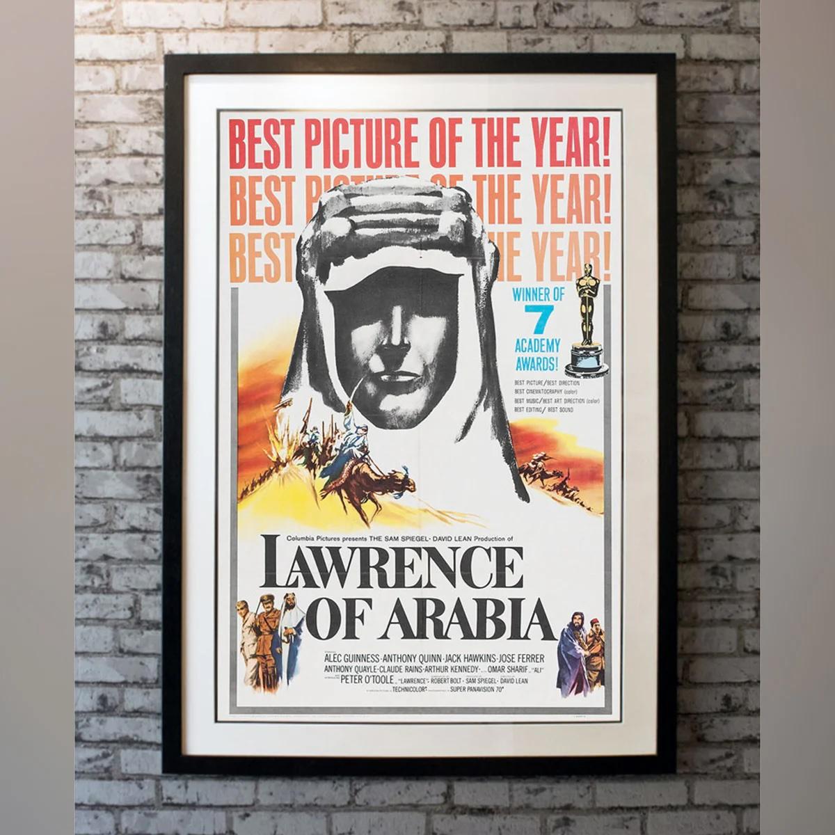 Lawrence Of Arabia (1962) In Excellent Condition For Sale In London, GB